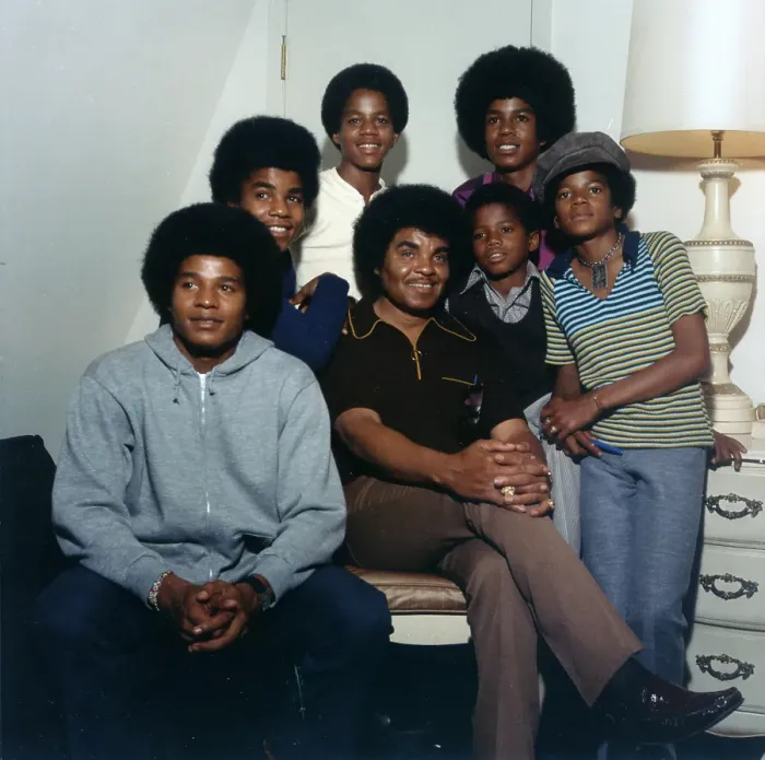 Framed Print : Jackson 5 With Randy And Dad Framed Print : Jackson 5 With Randy And Dad