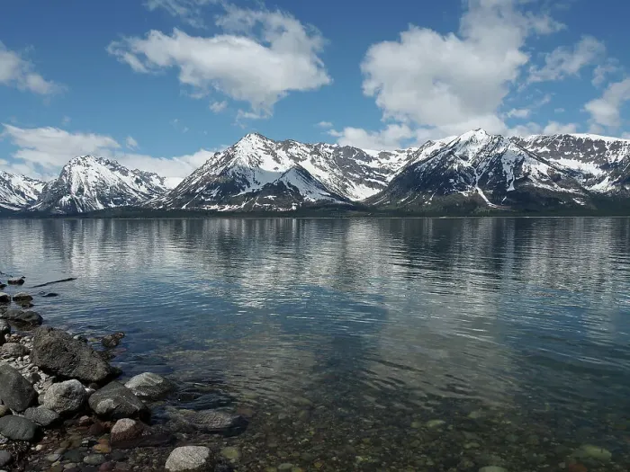 Framed Print : Jackson Lake at Colter Bay, Wyoming Framed Print : Jackson Lake at Colter Bay, Wyoming