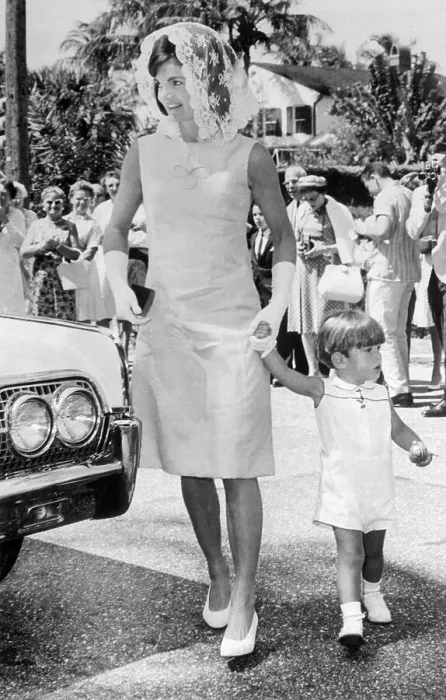 Framed Print : Jacqueline Bouvier Kennedy Walking with Young John Fitzgerald Jr Framed Print : Jacqueline Bouvier Kennedy Walking with Young John Fitzgerald Jr