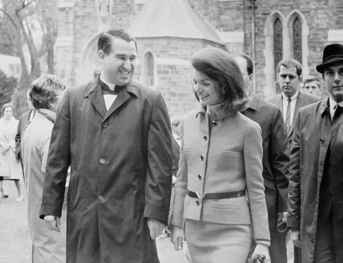 Framed Print : Jacqueline Kennedy After Attending Mass Framed Print : Jacqueline Kennedy After Attending Mass