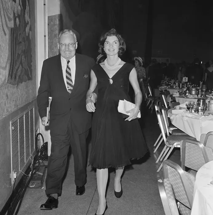 Framed Print : Jacqueline Kennedy Being Escorted Framed Print : Jacqueline Kennedy Being Escorted