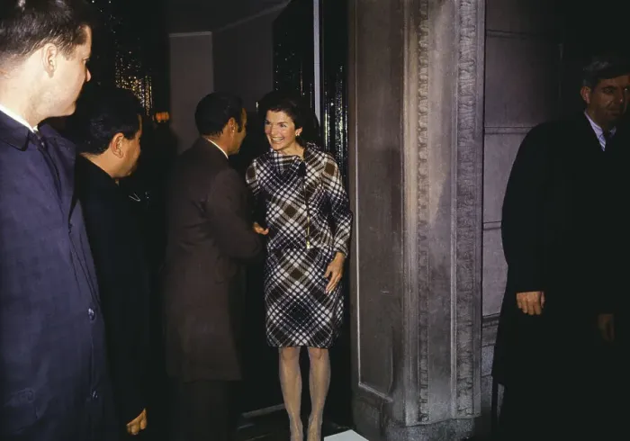 Framed Print : Jacqueline Kennedy Greeting King Hassan II Framed Print : Jacqueline Kennedy Greeting King Hassan II