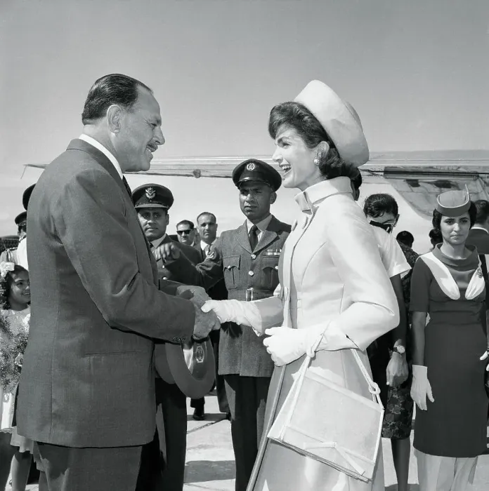 Framed Print : Jacqueline Kennedy Greets Pakistani President Framed Print : Jacqueline Kennedy Greets Pakistani President