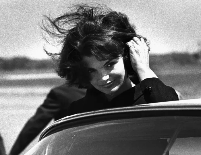 Framed Print : Jacqueline Kennedy at Hyannis, 1964
