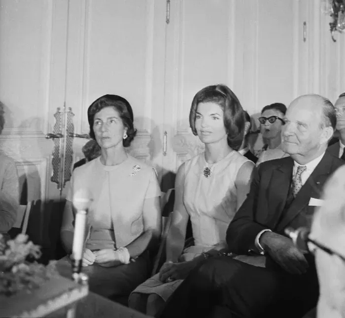 Framed Print : Jacqueline Kennedy and Her Mother Framed Print : Jacqueline Kennedy and Her Mother