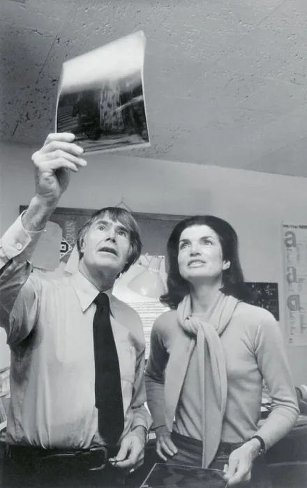Framed Print : Jacqueline Kennedy Onassis and Bryan Holme Examining Photos Framed Print : Jacqueline Kennedy Onassis and Bryan Holme Examining Photos