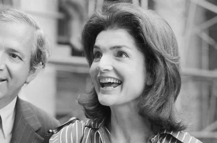 Framed Print : Jacqueline Kennedy Onassis and Harry Helmsley Framed Print : Jacqueline Kennedy Onassis and Harry Helmsley