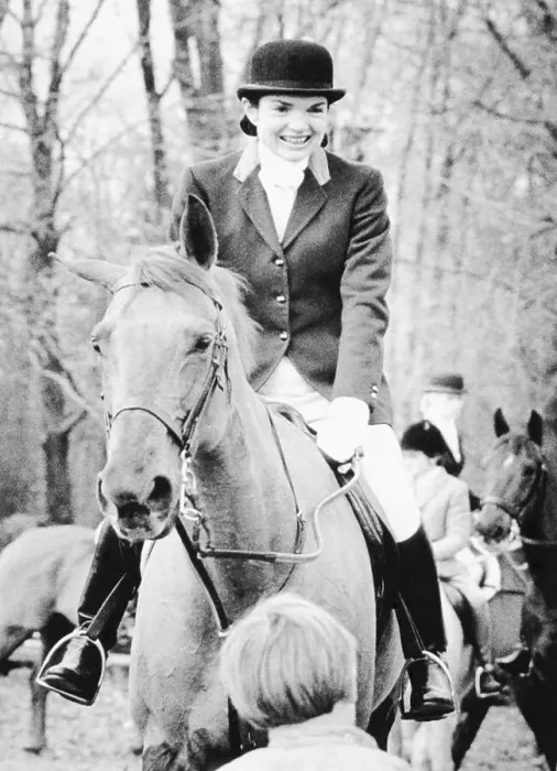 Framed Print : Jacqueline Kennedy Onassis in the Saddle Framed Print : Jacqueline Kennedy Onassis in the Saddle