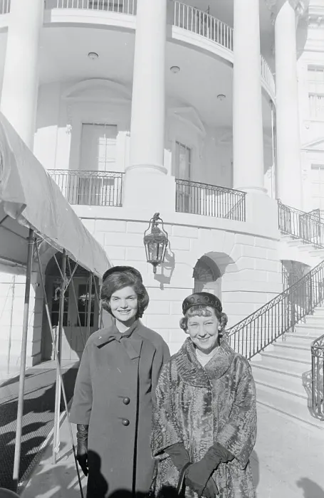 Framed Print : Jacqueline Kennedy Standing Next to Mrs. Dwight Eisenhower Framed Print : Jacqueline Kennedy Standing Next to Mrs. Dwight Eisenhower