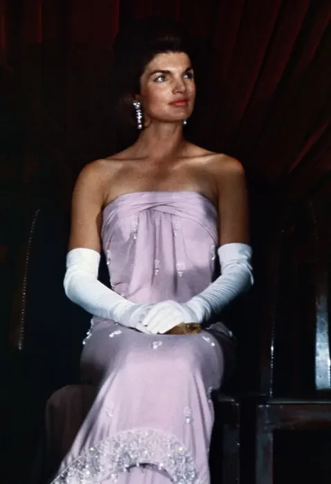 Framed Print : Jacqueline Kennedy in Strapless Gown Framed Print : Jacqueline Kennedy in Strapless Gown