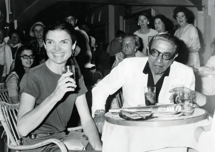 Framed Print : Jacqueline Onassis and Her Husband