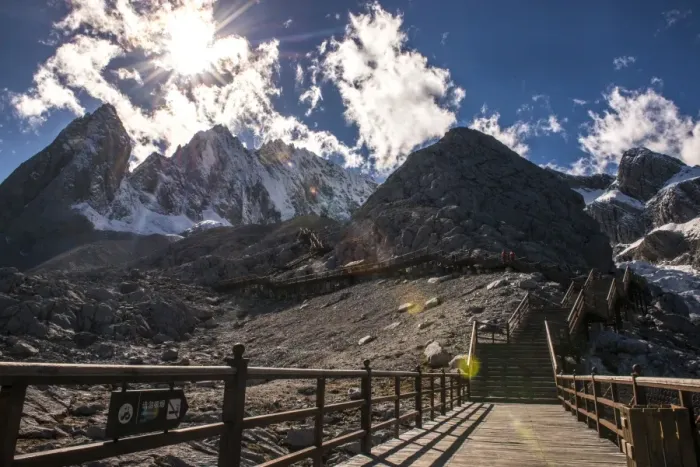 Framed Print : Jade dragon snow mountain Framed Print : Jade dragon snow mountain