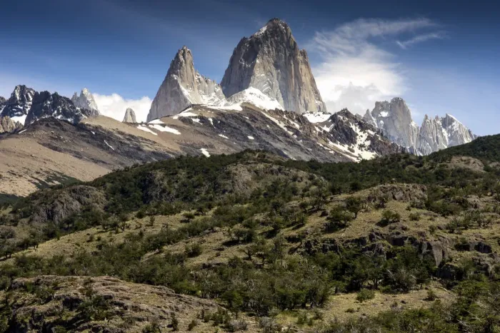 Framed Print : The jagged peaks of Mount Fitz Roy Massif Framed Print : The jagged peaks of Mount Fitz Roy Massif