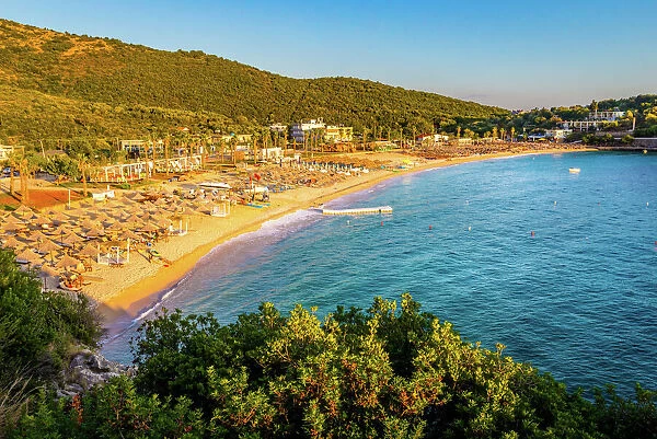 Jali (JalA') beach, Vlore, Ionian sea, Albania, Balkans, Europe