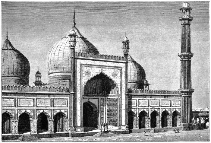 Framed Print : Jama Masjid mosque in Delhi Framed Print : Jama Masjid mosque in Delhi