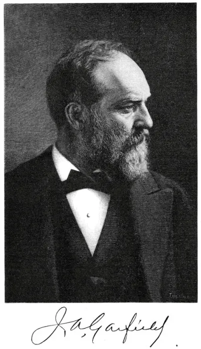 Framed Print : James A. Garfield