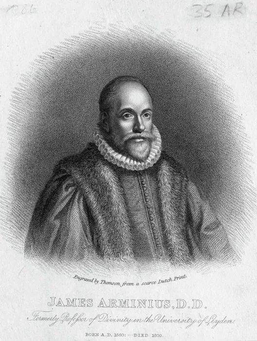 Framed Print : James Arminius Engraving Framed Print : James Arminius Engraving