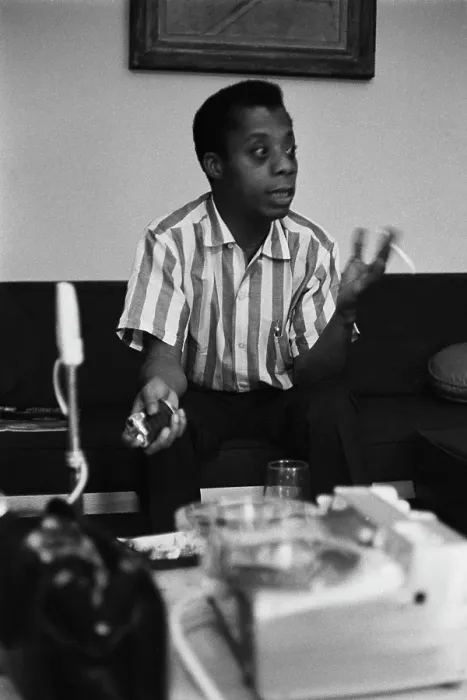 Framed Print : James Baldwin