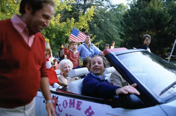 Framed Print : James Brady in Motorcade While Visiting University of Illinois Framed Print : James Brady in Motorcade While Visiting University of Illinois