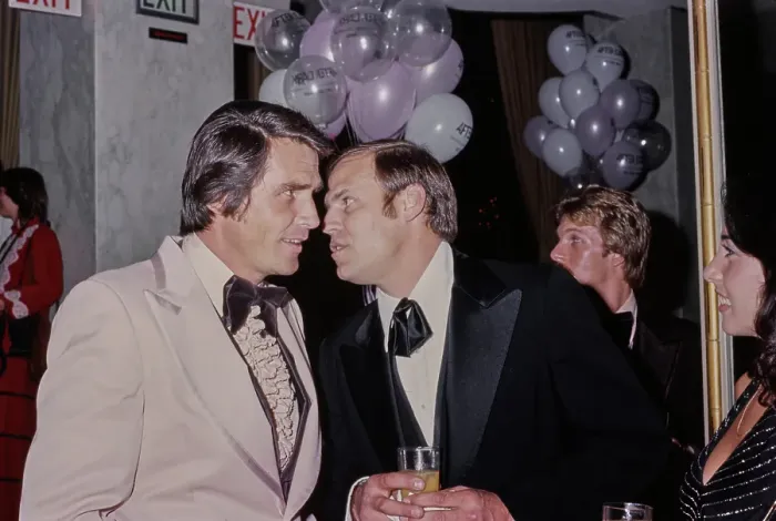 Framed Print : James Brolin & Don Stroud Framed Print : James Brolin & Don Stroud