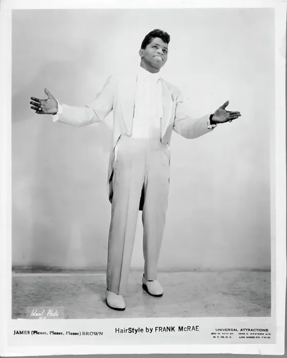 Framed Print : James Brown Early Portrait