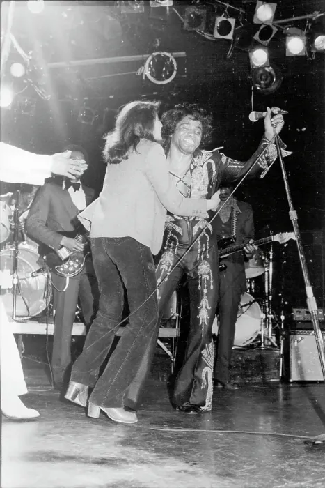 Framed Print : James Brown Kiss