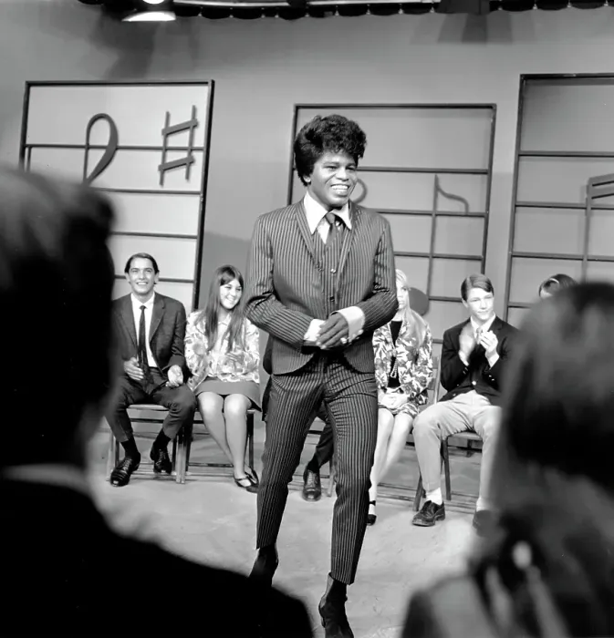 Framed Print : James Brown On The Lloyd Thaxton Show Framed Print : James Brown On The Lloyd Thaxton Show