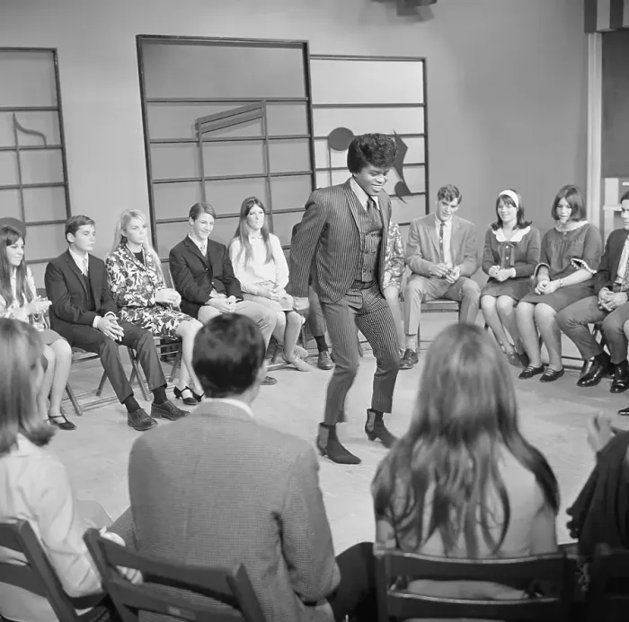 Framed Print : James Brown On The Lloyd Thaxton Show Framed Print : James Brown On The Lloyd Thaxton Show