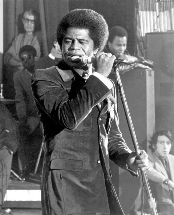 Framed Print : James Brown Performing Framed Print : James Brown Performing