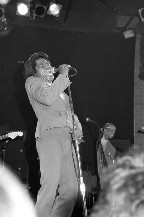 Framed Print : James Brown Performing Framed Print : James Brown Performing