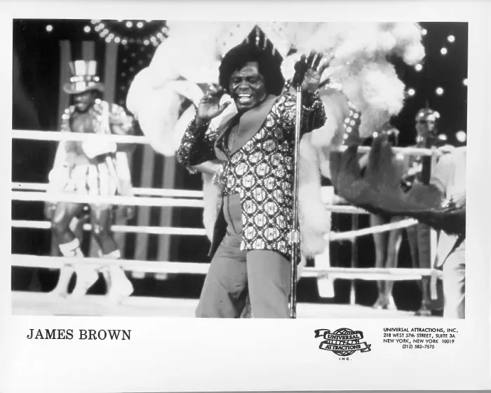 Framed Print : James Brown Sings Living In America Framed Print : James Brown Sings Living In America