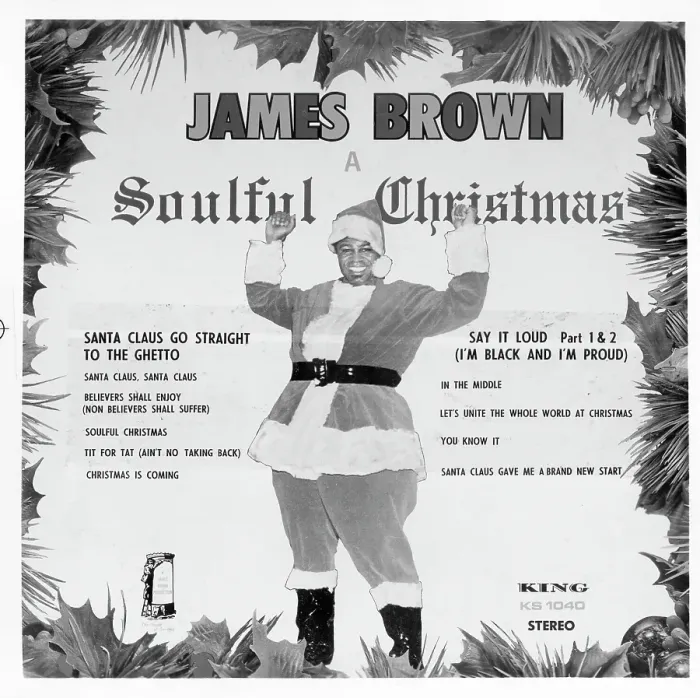 Framed Print : James Brown Soulful Christmas Album Cover Framed Print : James Brown Soulful Christmas Album Cover