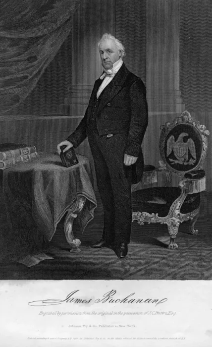 Framed Print : James Buchanan Framed Print : James Buchanan
