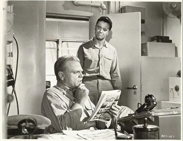 Framed Print : James Cagney Appearing with Jack Lemmon Framed Print : James Cagney Appearing with Jack Lemmon