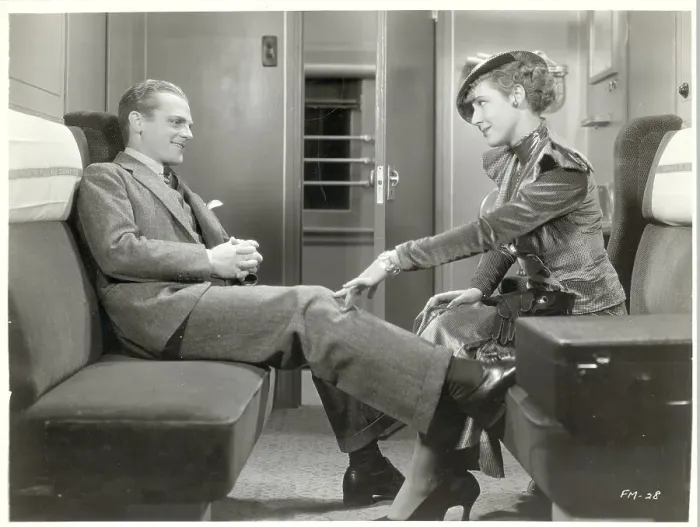 Framed Print : James Cagney Appearing with Mae Clark Framed Print : James Cagney Appearing with Mae Clark