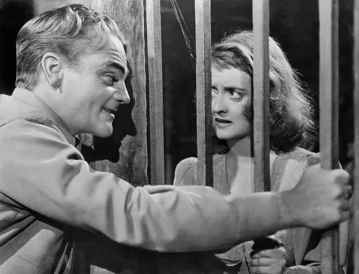 Framed Print : James Cagney and Bette Davis in The Bride Came COD