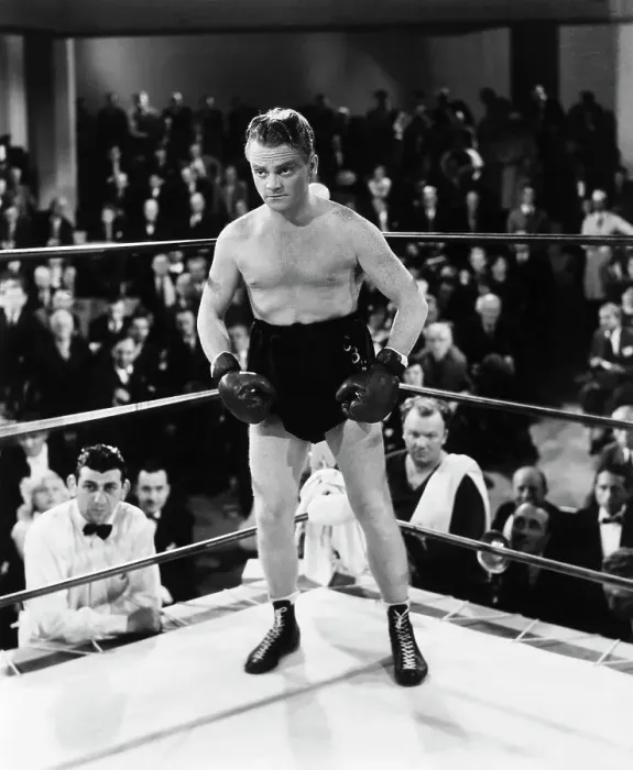 Framed Print : James Cagney As Boxer In Ring; Movie Framed Print : James Cagney As Boxer In Ring; Movie