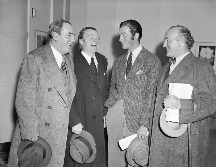 Framed Print : James Cagney and Fellow Actors at Rehearsal Framed Print : James Cagney and Fellow Actors at Rehearsal