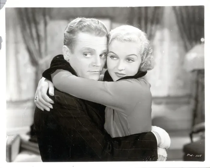 Framed Print : James Cagney Hugging Patricia Ellis