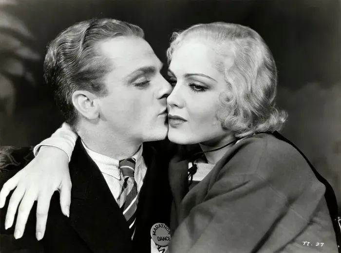 Framed Print : James Cagney Kissing Mary Clark Framed Print : James Cagney Kissing Mary Clark