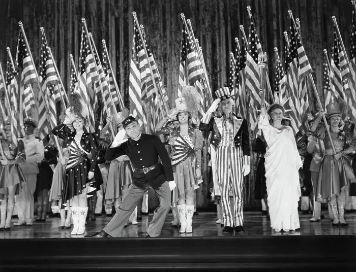 Framed Print : James Cagney Performing In Movie Scene Framed Print : James Cagney Performing In Movie Scene