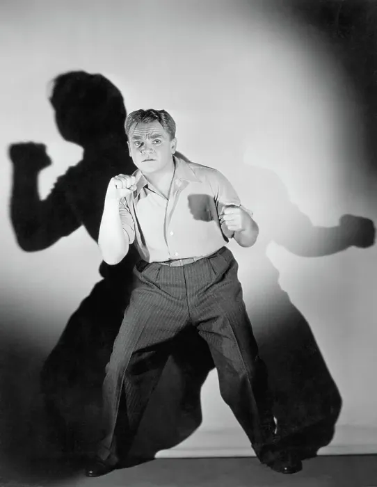 Framed Print : James Cagney Posed and Ready to Fight Framed Print : James Cagney Posed and Ready to Fight