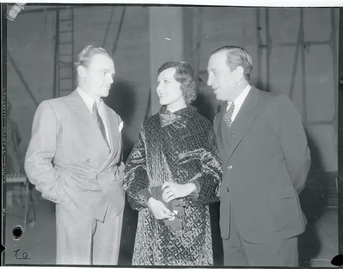 Framed Print : James Cagney Talking With Friends Framed Print : James Cagney Talking With Friends