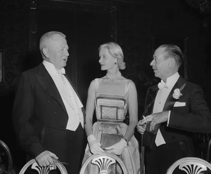 Framed Print : James Duff Talking to Cole Porter Framed Print : James Duff Talking to Cole Porter