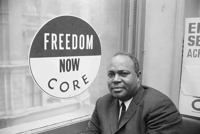 Framed Print : James Farmer, Director of CORE Framed Print : James Farmer, Director of CORE
