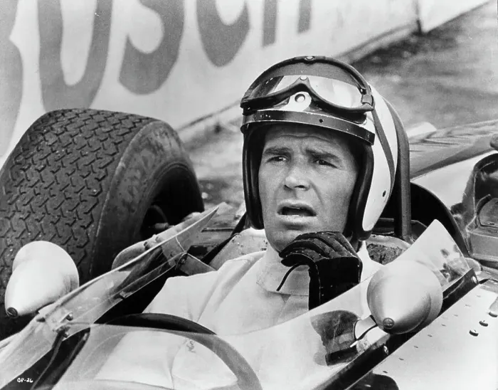 Framed Print : James Garner In Grand Prix Framed Print : James Garner In Grand Prix