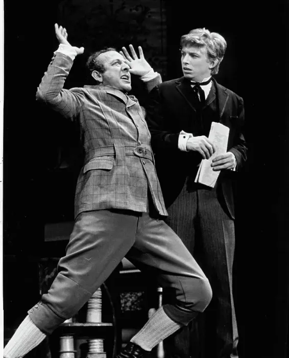 Framed Print : James Grout And Tommy Steele In Half A Sixpence Framed Print : James Grout And Tommy Steele In Half A Sixpence