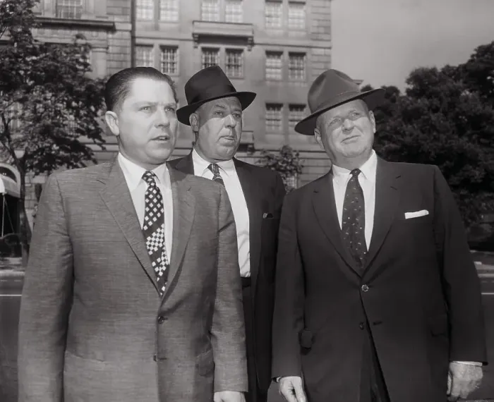 Framed Print : James Hoffa and Others Framed Print : James Hoffa and Others