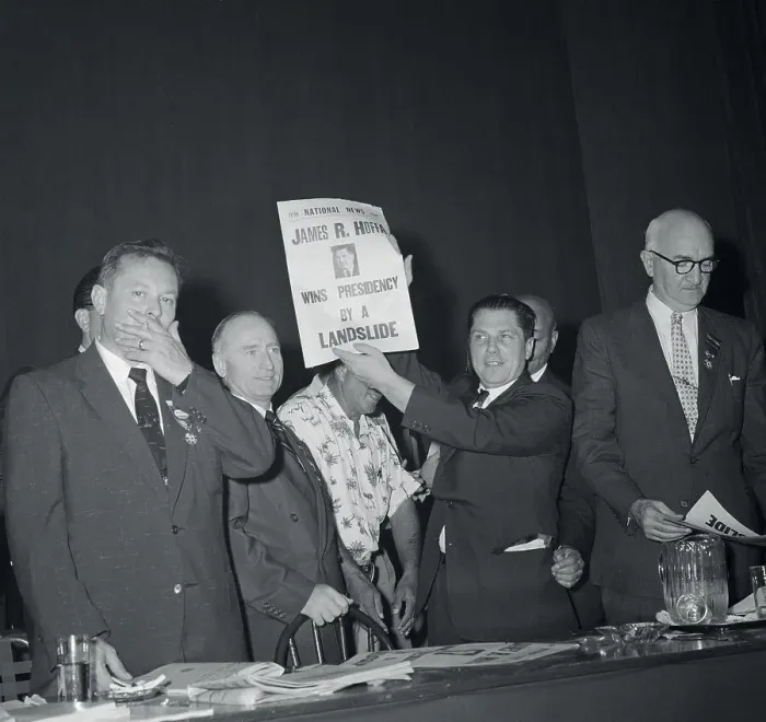 Framed Print : James Hoffa Wins Election Framed Print : James Hoffa Wins Election