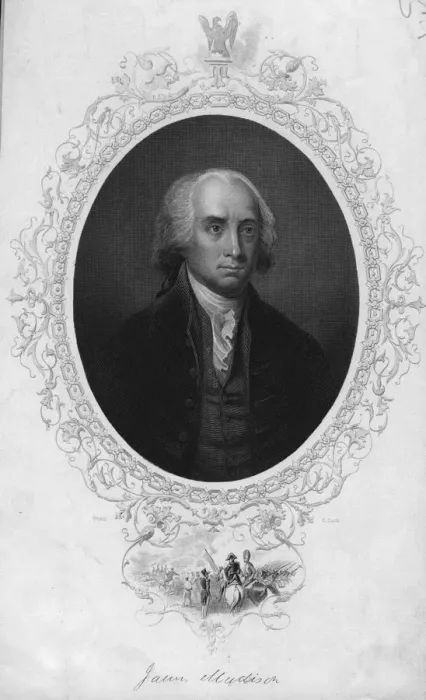 Framed Print : James Madison Framed Print : James Madison